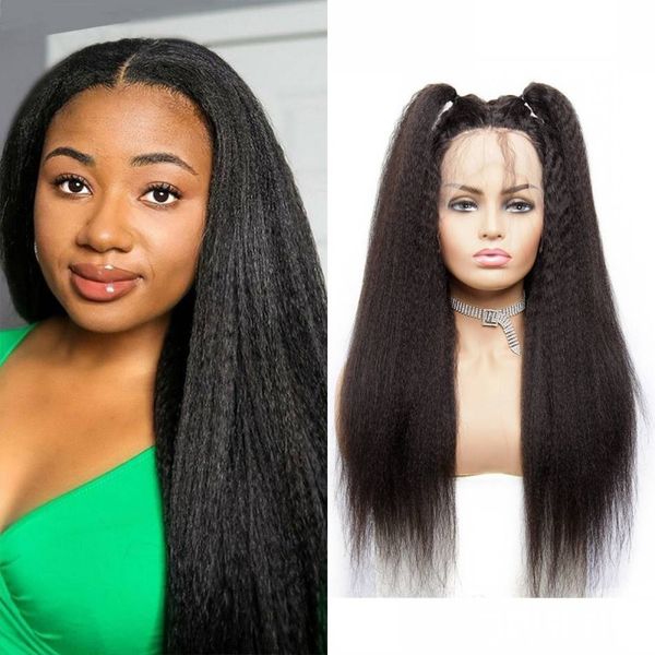 lace wigs 150% indian kinky straight lace front human hair wig with baby hair for women, Black;brown
lace wigs 150% indian kinky straight lace front human hair wig with baby hair for women, Black;brown
