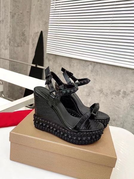 designer shoes summer women platform luxury designer sandals ankle wrap shoe womens party heels shoes soft leather buckle strap solid slope, Black
designer shoes summer women platform luxury designer sandals ankle wrap shoe womens party heels shoes soft leather buckle strap solid slope, Black