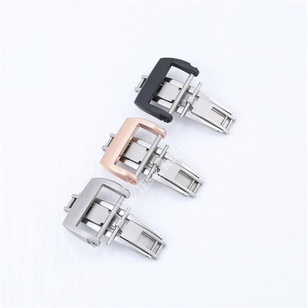 luxury brushed deployment clasp buckle for richad mile band strap 20mm259s, Black;brown
luxury brushed deployment clasp buckle for richad mile band strap 20mm259s, Black;brown