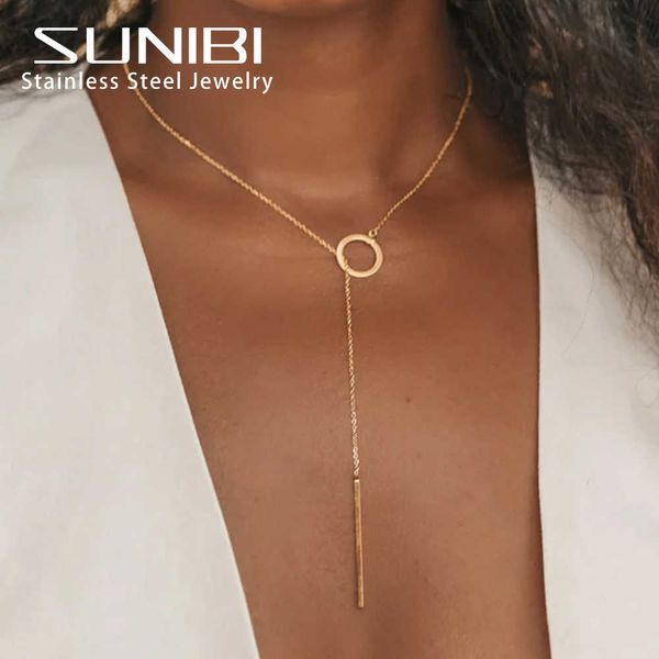 pendant necklaces sunibi fashion stainless steel necklace for woman personality infinity cross pendant gold color necklaces on neck women je, Silver
pendant necklaces sunibi fashion stainless steel necklace for woman personality infinity cross pendant gold color necklaces on neck women je, Silver