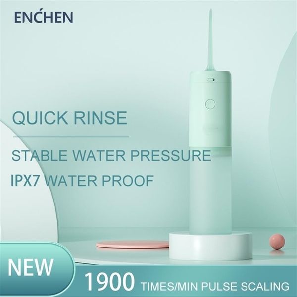 other oral hygiene enchen electric water flosser mint3 irrigator type-c 130ml portable dental teeth cleaner with 3 modes ipx7l wat253l
other oral hygiene enchen electric water flosser mint3 irrigator type-c 130ml portable dental teeth cleaner with 3 modes ipx7l wat253l