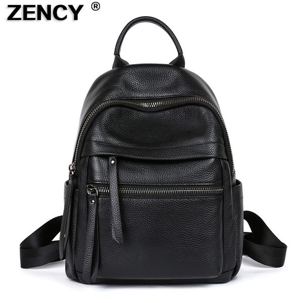 school bags zency soft 100% genuine cow leather black white color women backpacks lady girl first layer cowhide female school book backpack
school bags zency soft 100% genuine cow leather black white color women backpacks lady girl first layer cowhide female school book backpack