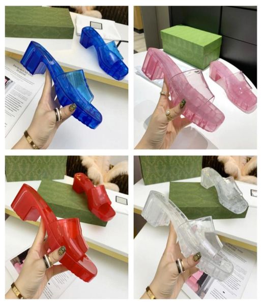 women designer transparent slipper clear jelly women high heel slippers double g summer slides shoes crystal princess sandal casua3903426, Black
women designer transparent slipper clear jelly women high heel slippers double g summer slides shoes crystal princess sandal casua3903426, Black
