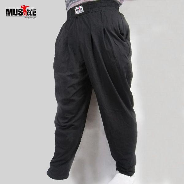 pants men's baggy pants for bodybuilding loose workout trousers lycra cotton high elastic designed for fitness male clothes jogger xxl, Black
pants men's baggy pants for bodybuilding loose workout trousers lycra cotton high elastic designed for fitness male clothes jogger xxl, Black