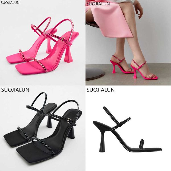 sandals new brand square toe women narrow band ladies sandal shoes fashion crystal thin high heel dress party pumps sho 230316, Black
sandals new brand square toe women narrow band ladies sandal shoes fashion crystal thin high heel dress party pumps sho 230316, Black