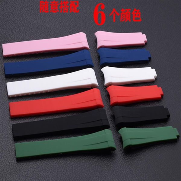 quality green black 20mm silicone rubber watchband watch band for role strap gmt oysterflex bracelet196c, Black;brown
quality green black 20mm silicone rubber watchband watch band for role strap gmt oysterflex bracelet196c, Black;brown