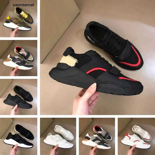 low-rubber 2023 trainers burbrerys runner check grid leather sneakers mesh shoes sole luxury brand sports man party wedding eu38-46 with box, Black
low-rubber 2023 trainers burbrerys runner check grid leather sneakers mesh shoes sole luxury brand sports man party wedding eu38-46 with box, Black