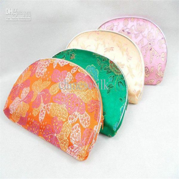 50set light portable silk brocade bag 5 size set zipper coin purse travel jewelry makeup tools storage bags gift packaging pouch p283w, Pink;blue
50set light portable silk brocade bag 5 size set zipper coin purse travel jewelry makeup tools storage bags gift packaging pouch p283w, Pink;blue