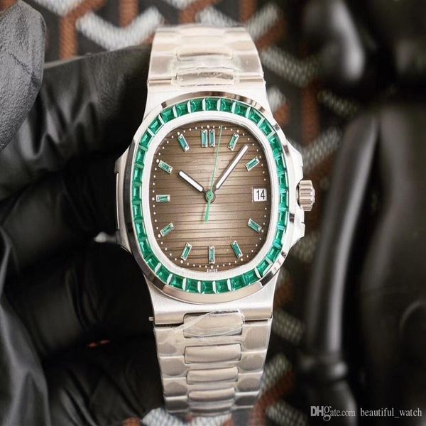 3k men watches 5711-a20 cal 324 automatic mechanical movement 40mm 9mm sapphire mirror set emerald ruby waterproof luxury watch283b, Slivery;brown
3k men watches 5711-a20 cal 324 automatic mechanical movement 40mm 9mm sapphire mirror set emerald ruby waterproof luxury watch283b, Slivery;brown