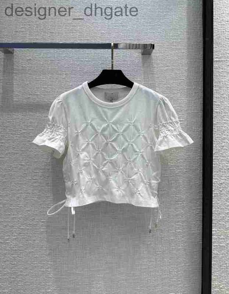 women's t-shirt designermilan runway women's t-shirt 2023 spring summer o neck short sleeve fashion designer brand same style t-s, White
women's t-shirt designermilan runway women's t-shirt 2023 spring summer o neck short sleeve fashion designer brand same style t-s, White