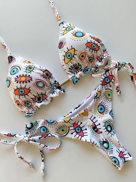 women's swimwear women swimwear female swimsuit bikini swimwear print flower bikinis set biquini brazilian beach wear bandage bikinis 2, White;black
women's swimwear women swimwear female swimsuit bikini swimwear print flower bikinis set biquini brazilian beach wear bandage bikinis 2, White;black