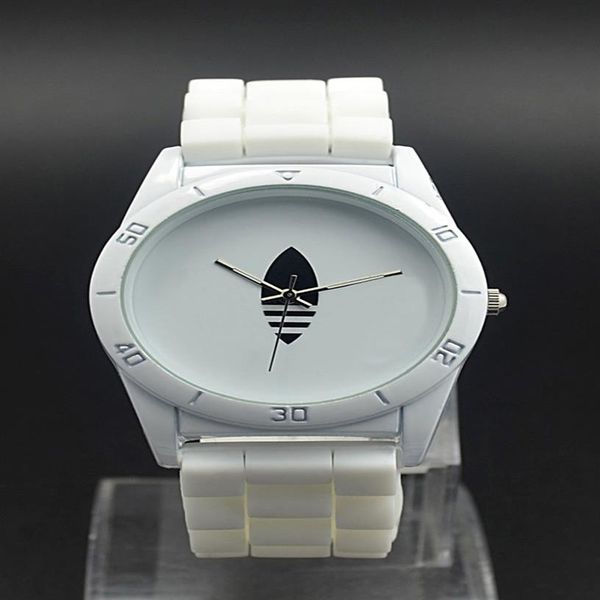 fashion women men's clover 3 leaves leaf style silicone strap analog quartz wrist watch ad01193a, Slivery;brown
fashion women men's clover 3 leaves leaf style silicone strap analog quartz wrist watch ad01193a, Slivery;brown