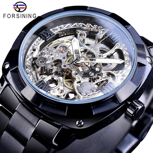 forsining men skeleton automatic mechanical watch black transparent gear stainless steel band vintage watches for man dress gift2004, Slivery;brown
forsining men skeleton automatic mechanical watch black transparent gear stainless steel band vintage watches for man dress gift2004, Slivery;brown