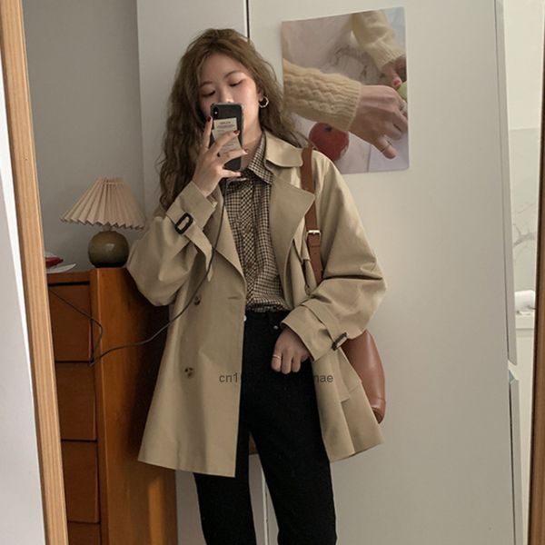 women's trench coats autumn women windbreaker korean style vintage elegant clothes coat y2k girl fashion loose street short jacket fema, Tan;black
women's trench coats autumn women windbreaker korean style vintage elegant clothes coat y2k girl fashion loose street short jacket fema, Tan;black