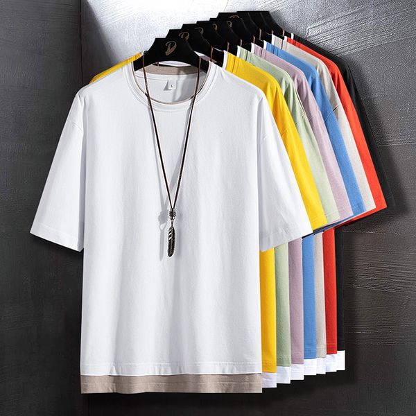 mens tshirts pure cotton t for summer solid color casual fashion clothing breathe short sleeves 230420, White;black
mens tshirts pure cotton t for summer solid color casual fashion clothing breathe short sleeves 230420, White;black