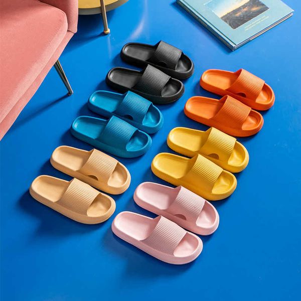 slippers mute slippers women in summer for men to wear out non slip thick soled lightweight home bathroom couple sandals, Black
slippers mute slippers women in summer for men to wear out non slip thick soled lightweight home bathroom couple sandals, Black