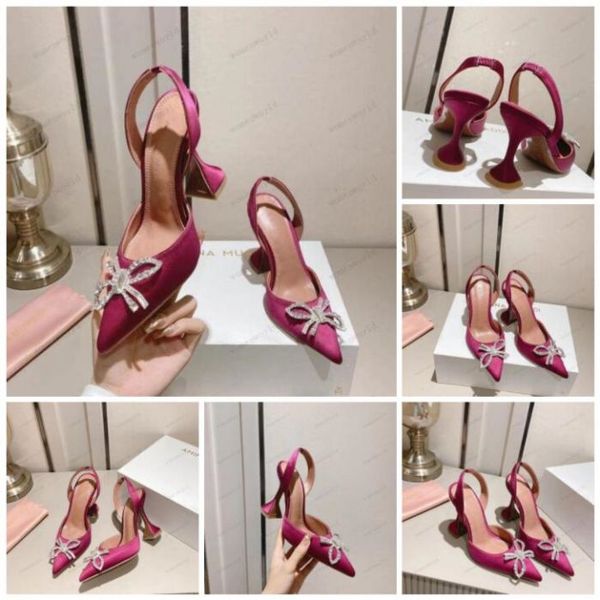 amina muaddi wedding sandals heeled shoes dress shoe luxury designer satin high bow crystal-embellished buckle pointed toe sunflower slipper, Black
amina muaddi wedding sandals heeled shoes dress shoe luxury designer satin high bow crystal-embellished buckle pointed toe sunflower slipper, Black