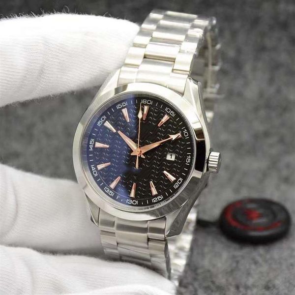 black dial aqua terra 150m limited watch 41mm quartz battery power ocean stainless steel sports sea mens watches198a, Slivery;brown
black dial aqua terra 150m limited watch 41mm quartz battery power ocean stainless steel sports sea mens watches198a, Slivery;brown