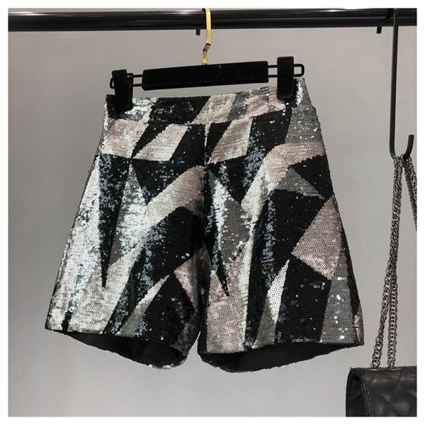 women's shorts han edition personality splicing fashion ladies shorts short women trousers bootie high waist shorts pants for women 230, White;black
women's shorts han edition personality splicing fashion ladies shorts short women trousers bootie high waist shorts pants for women 230, White;black