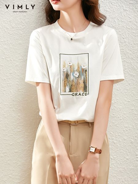 women's t-shirt vimly summer t shirt women short sleeve fashion clothing embroidery sequins cotton ladies t-shirts clothes v2525 23042, White
women's t-shirt vimly summer t shirt women short sleeve fashion clothing embroidery sequins cotton ladies t-shirts clothes v2525 23042, White