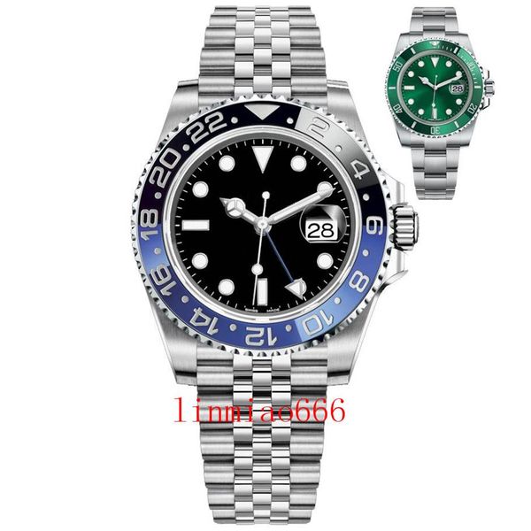 mens watches 40mm automatic mechanical watch stainless steel blue black ceramic sapphire wristwatches super luminous montre de lux2524, Slivery;brown
mens watches 40mm automatic mechanical watch stainless steel blue black ceramic sapphire wristwatches super luminous montre de lux2524, Slivery;brown
