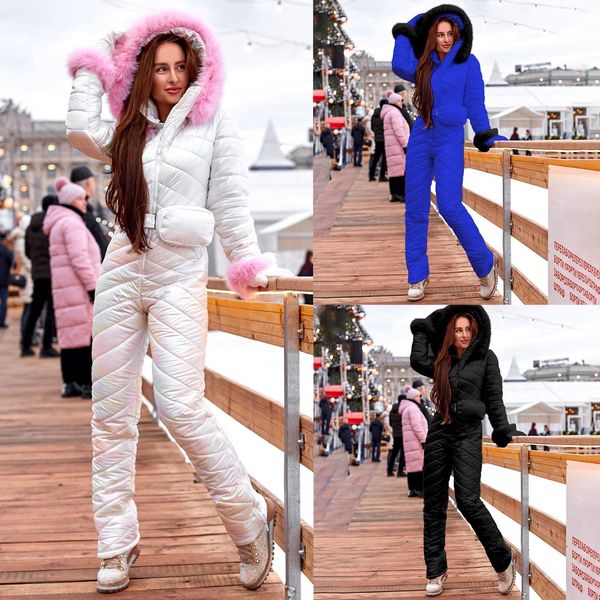 leather women one piece ski jumpsuit casual thick winter warm snowboard skisuit outdoor skiing pant sets zipper hooded parka jumpsuit#30, Black
leather women one piece ski jumpsuit casual thick winter warm snowboard skisuit outdoor skiing pant sets zipper hooded parka jumpsuit#30, Black