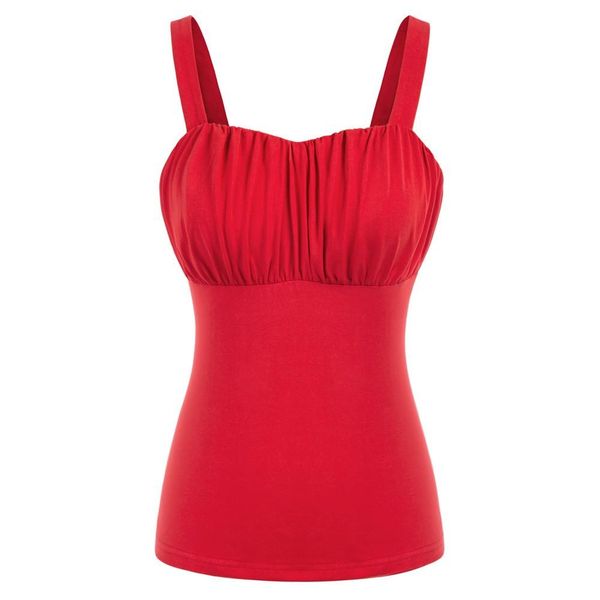 t-shirt belle poque women camis summer clothing solid wide strap gathered bodice slim cotton comfortable pleated design, White
t-shirt belle poque women camis summer clothing solid wide strap gathered bodice slim cotton comfortable pleated design, White