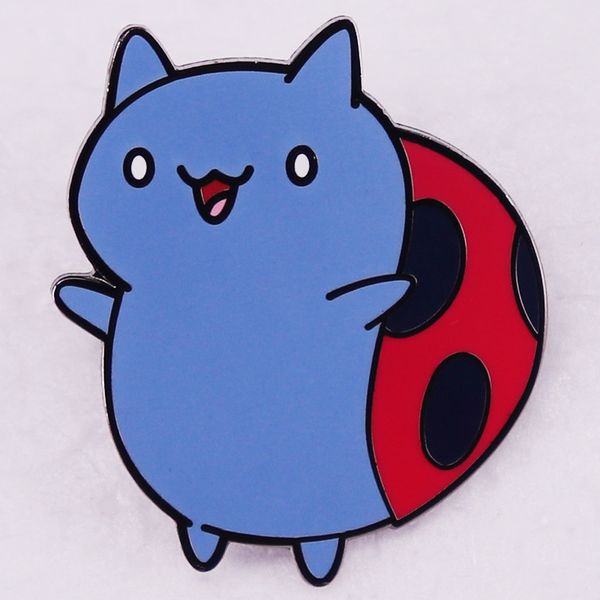 fearless warrior cartoon character cat ladybug brooch cute anime movies games hard enamel pins collect metal cartoon brooch backpack hat bag, Blue
fearless warrior cartoon character cat ladybug brooch cute anime movies games hard enamel pins collect metal cartoon brooch backpack hat bag, Blue