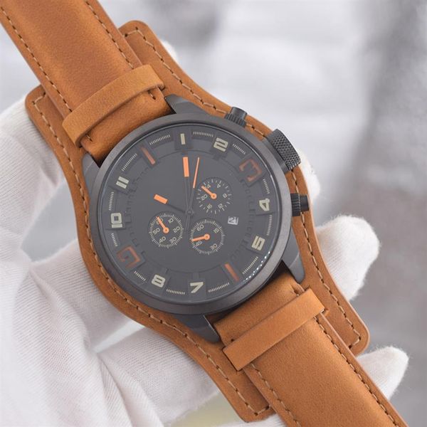 sports car mens watches brown strap watch luxusuhr black steel case quartz chronograph wristwatches orologi da lusso252w, Slivery;brown
sports car mens watches brown strap watch luxusuhr black steel case quartz chronograph wristwatches orologi da lusso252w, Slivery;brown