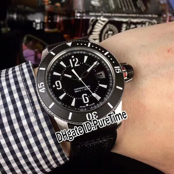 new master compressor q2018470 automatic mens watch steel case ceramic bezel black dial stick markers nylon leather watches pureti254h, Slivery;brown
new master compressor q2018470 automatic mens watch steel case ceramic bezel black dial stick markers nylon leather watches pureti254h, Slivery;brown