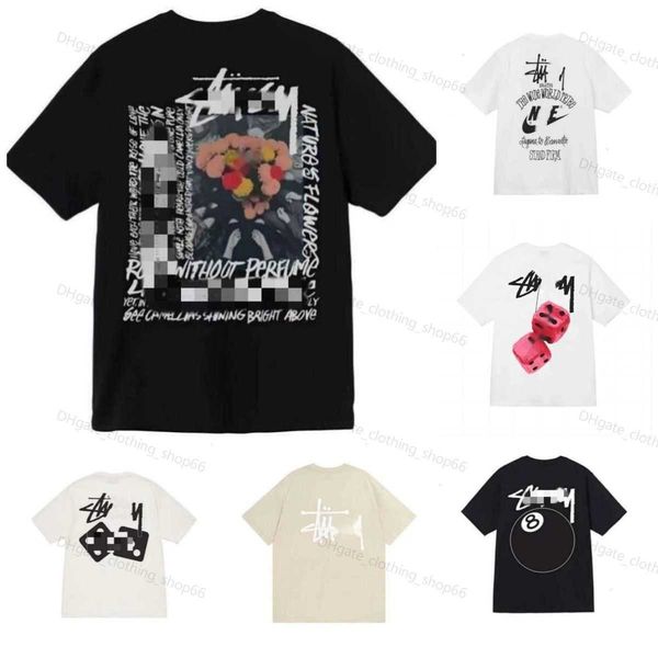 designer luxury fashion brand stussys classic mens and womens t shirt dice pattern printed alphabet summer high street trend tee c1, White;black
designer luxury fashion brand stussys classic mens and womens t shirt dice pattern printed alphabet summer high street trend tee c1, White;black