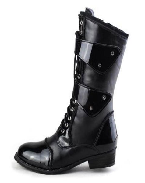 new design fashion tide mid half boots for men lace up with buckle motorcycle boot man dressing up pu leather cowboy martin boot s8977383, Black
new design fashion tide mid half boots for men lace up with buckle motorcycle boot man dressing up pu leather cowboy martin boot s8977383, Black
