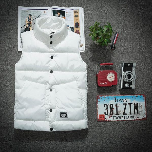 vests autumn winter women's solid loose vest drawstring stand collar long vest jacket cotton padded women's windproof warm waistco, Black;white
vests autumn winter women's solid loose vest drawstring stand collar long vest jacket cotton padded women's windproof warm waistco, Black;white