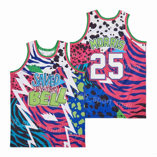 basketball 25 morris movie jerseys tv movie saved by the bell university high school for sport fans retro breathable stitched pullover hipho, Black
basketball 25 morris movie jerseys tv movie saved by the bell university high school for sport fans retro breathable stitched pullover hipho, Black
