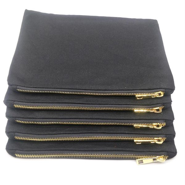 7x10in black cotton canvas makeup bag for diy printing black canvas cosmetic bag with black lining gold zip directly from factory 2315, Blue;pink
7x10in black cotton canvas makeup bag for diy printing black canvas cosmetic bag with black lining gold zip directly from factory 2315, Blue;pink