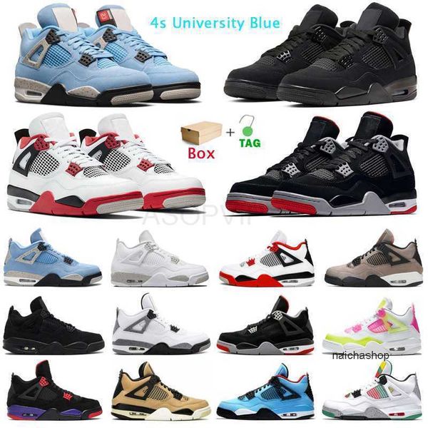 4s basketball shoes 4 university blue white oreo fire red taupe haze neon black cat mens trainers sport sneakers with box jorden jordon
4s basketball shoes 4 university blue white oreo fire red taupe haze neon black cat mens trainers sport sneakers with box jorden jordon