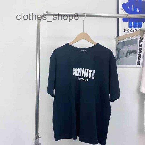 balengs men t-shirts correct high version of paris b family men's and women's same fashion brand 23s early spring new fortress at9, White;black
balengs men t-shirts correct high version of paris b family men's and women's same fashion brand 23s early spring new fortress at9, White;black
