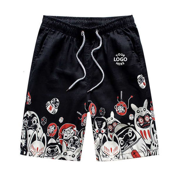 2022 style summer men printing elastic waist beach short casual quick dry jogger shorts for, White;black
2022 style summer men printing elastic waist beach short casual quick dry jogger shorts for, White;black
