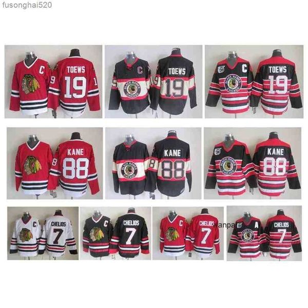 95 retro chicago blackhawks hockey jersey 19 jonathan toews 88 patrick kane 7 chris chelios vintage ccm authentic 100% stitched jerseys, Black;red
95 retro chicago blackhawks hockey jersey 19 jonathan toews 88 patrick kane 7 chris chelios vintage ccm authentic 100% stitched jerseys, Black;red