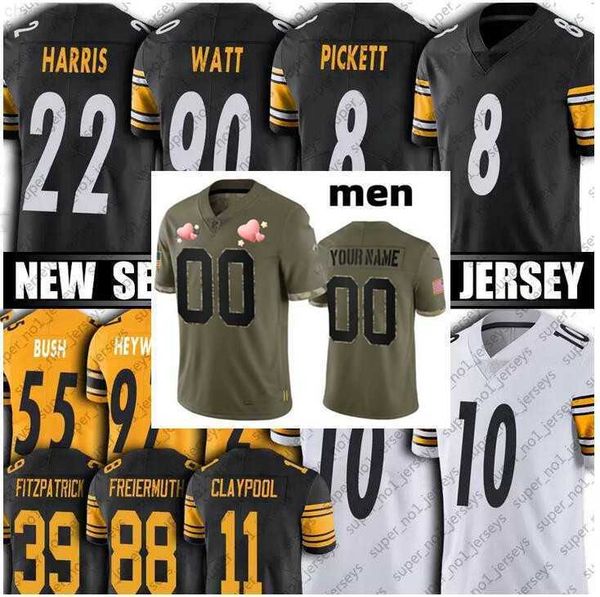 football jersey pittsburgh''stelerrs''10 mitchell trubisky 22 najee harris 90 t.j. watt 39 minkah fitzpatrick 14 george, Black;red
football jersey pittsburgh''stelerrs''10 mitchell trubisky 22 najee harris 90 t.j. watt 39 minkah fitzpatrick 14 george, Black;red