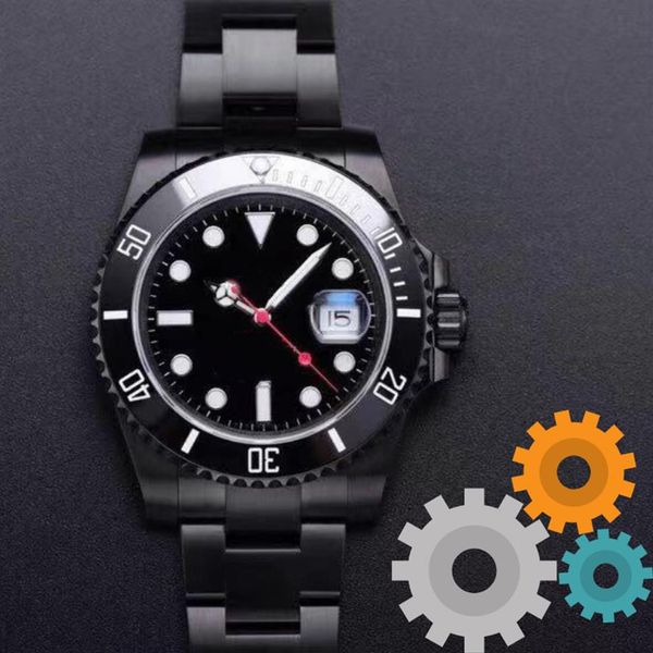 factory automatic mechanical wristwatch sapphire glass ceramic bezel date stainless steel full black 40mm 116610ln 116610 mens wat249c, Slivery;brown
factory automatic mechanical wristwatch sapphire glass ceramic bezel date stainless steel full black 40mm 116610ln 116610 mens wat249c, Slivery;brown