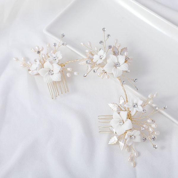 bridal hair comb wedding hair jewelry handmade women headpiece freshwater pearls silver color
bridal hair comb wedding hair jewelry handmade women headpiece freshwater pearls silver color