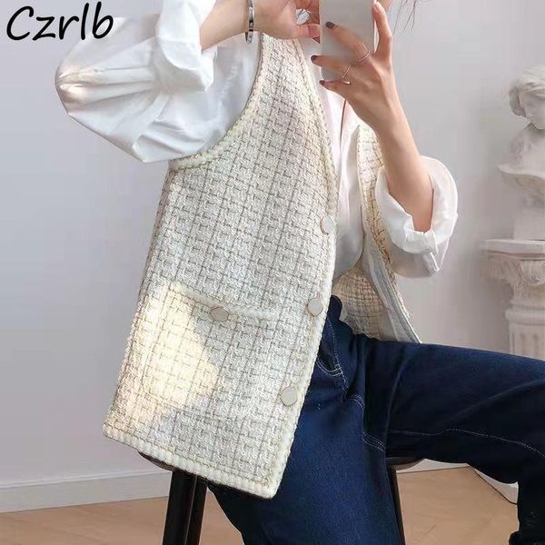 vests vests women fashion plaid sleeveless button japanese style ladies allmatch girls streetwear spring outerwear coats chic female, Black;white
vests vests women fashion plaid sleeveless button japanese style ladies allmatch girls streetwear spring outerwear coats chic female, Black;white