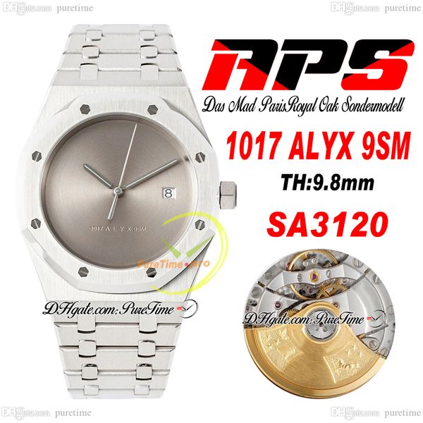 apsf das mad paris sa3120 automatic mens watch 41 sondermodell ultra thin 1017 alyx 9sm silver dial steel bracelet super edition reloj hombr, Slivery;brown
apsf das mad paris sa3120 automatic mens watch 41 sondermodell ultra thin 1017 alyx 9sm silver dial steel bracelet super edition reloj hombr, Slivery;brown