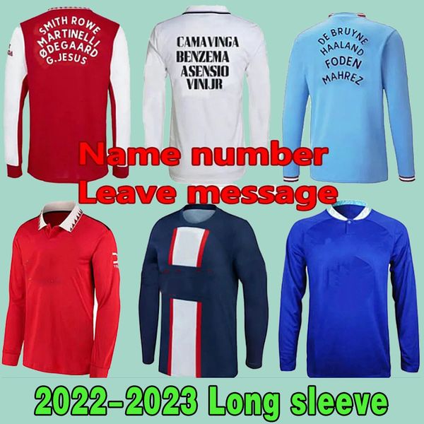 soccer jerseys 2022 2023 haaland long sleeves g.jesus martinelli saka maillots benzema ibrahimovic mahrez foden camesitas lewandoski ziyech, Black;yellow
soccer jerseys 2022 2023 haaland long sleeves g.jesus martinelli saka maillots benzema ibrahimovic mahrez foden camesitas lewandoski ziyech, Black;yellow