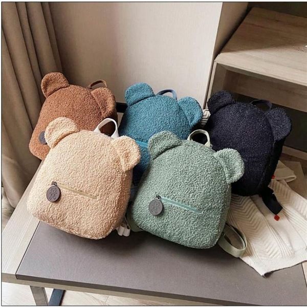 backpack portable plush autumn winter lamb fleece women's cute bear shaped children travel shopping rucksacks bolsos291c
backpack portable plush autumn winter lamb fleece women's cute bear shaped children travel shopping rucksacks bolsos291c