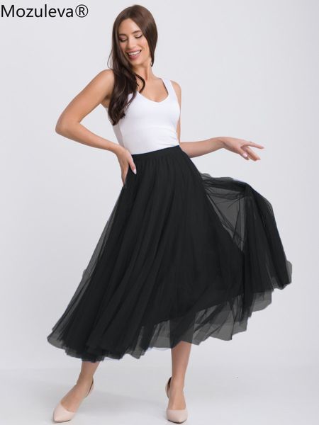 skirts mozuleva pleated skirt for women long pleated mesh stitching a-line skirt spring high waist swing skirt girls kawaii skirt 230420, Black
skirts mozuleva pleated skirt for women long pleated mesh stitching a-line skirt spring high waist swing skirt girls kawaii skirt 230420, Black