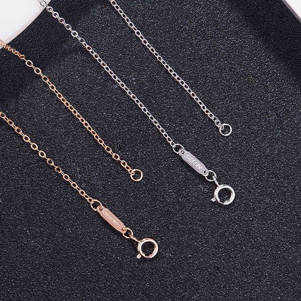 s925 sterling silver heart pendant korean necklace collar chain tiffy plated 18k rose gold, Black
s925 sterling silver heart pendant korean necklace collar chain tiffy plated 18k rose gold, Black