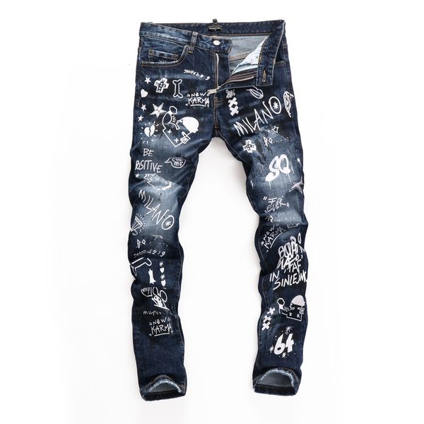 dsq phantom turtle men's jeans mens italian designer jeans skinny ripped cool guy causal hole denim fashion brand fit jeans men washed, Blue
dsq phantom turtle men's jeans mens italian designer jeans skinny ripped cool guy causal hole denim fashion brand fit jeans men washed, Blue