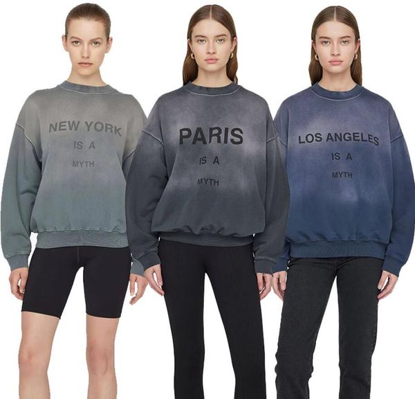new anine bing women's pluz size hoodies cotton sweatshirt city name print washing snowflake dyeing spray sweater designer oversized ho, Black
new anine bing women's pluz size hoodies cotton sweatshirt city name print washing snowflake dyeing spray sweater designer oversized ho, Black
